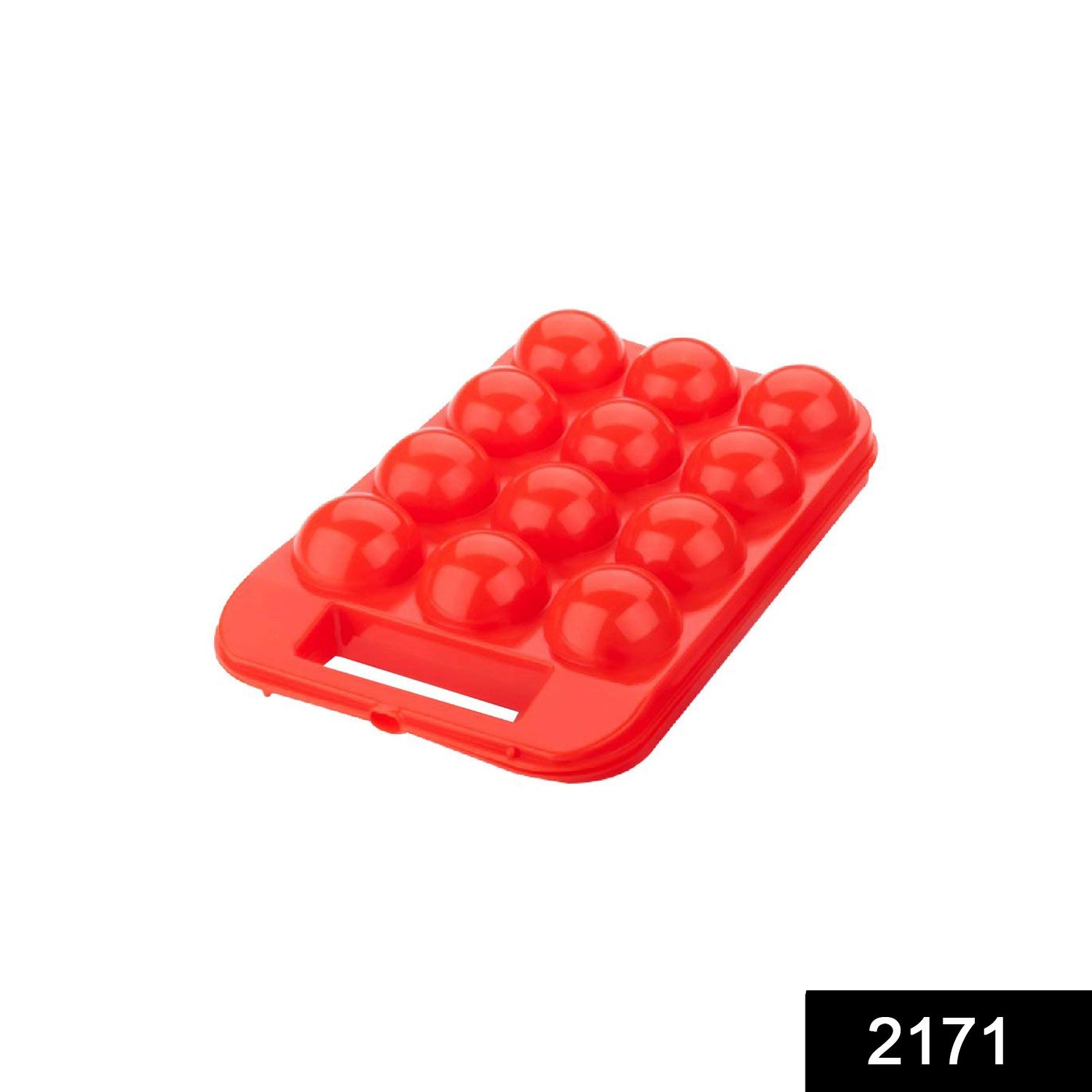 Plastic Egg Carrier – 12 Egg Storage Box for Fridge & Travel | Organivo Secondary image