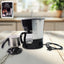 Automatic drip coffee maker with 1200ML glass carafe brewing fresh coffee