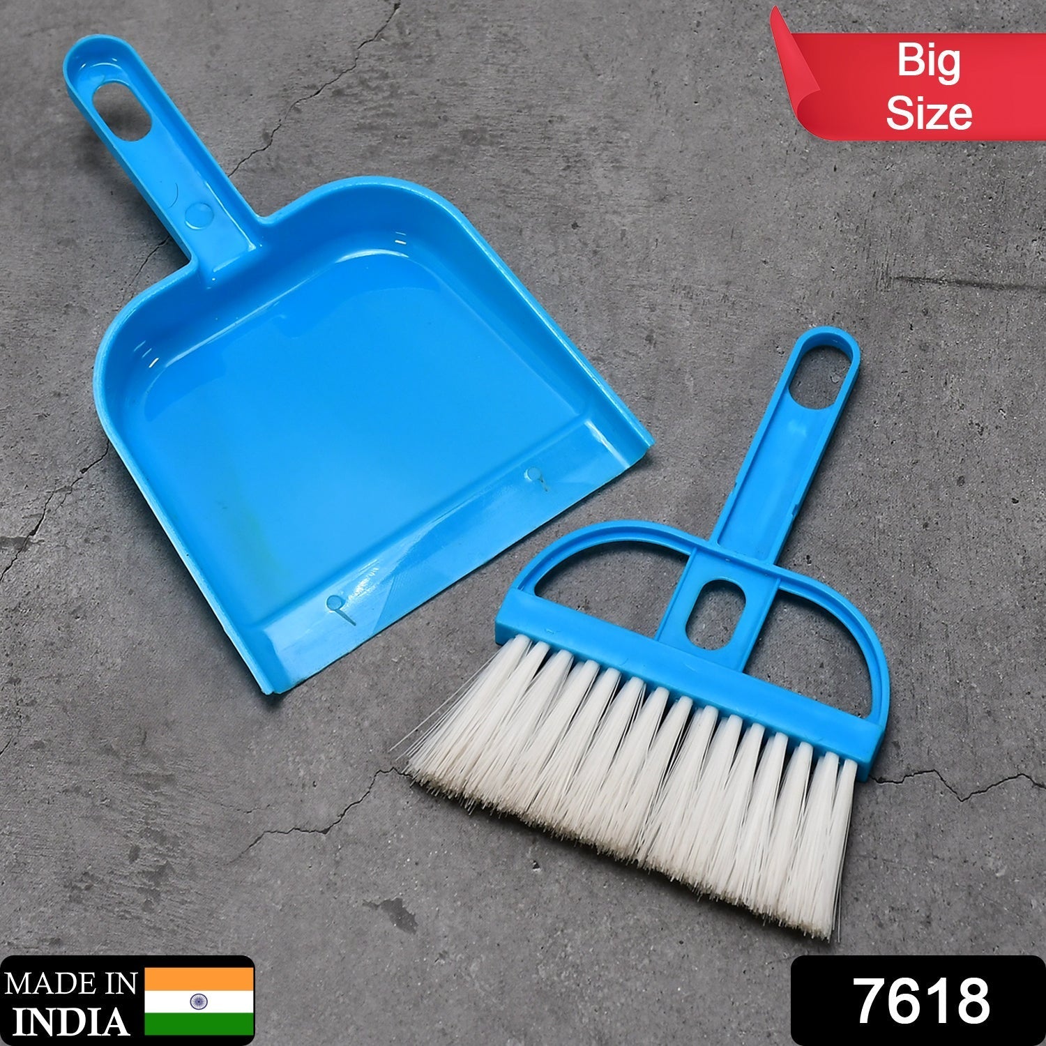 Dustpan and Brush Set – Multipurpose Home Cleaning | Velvet Wipe Secondary image