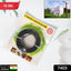 10-meter PVC coated steel cloth drying wire unrolled.