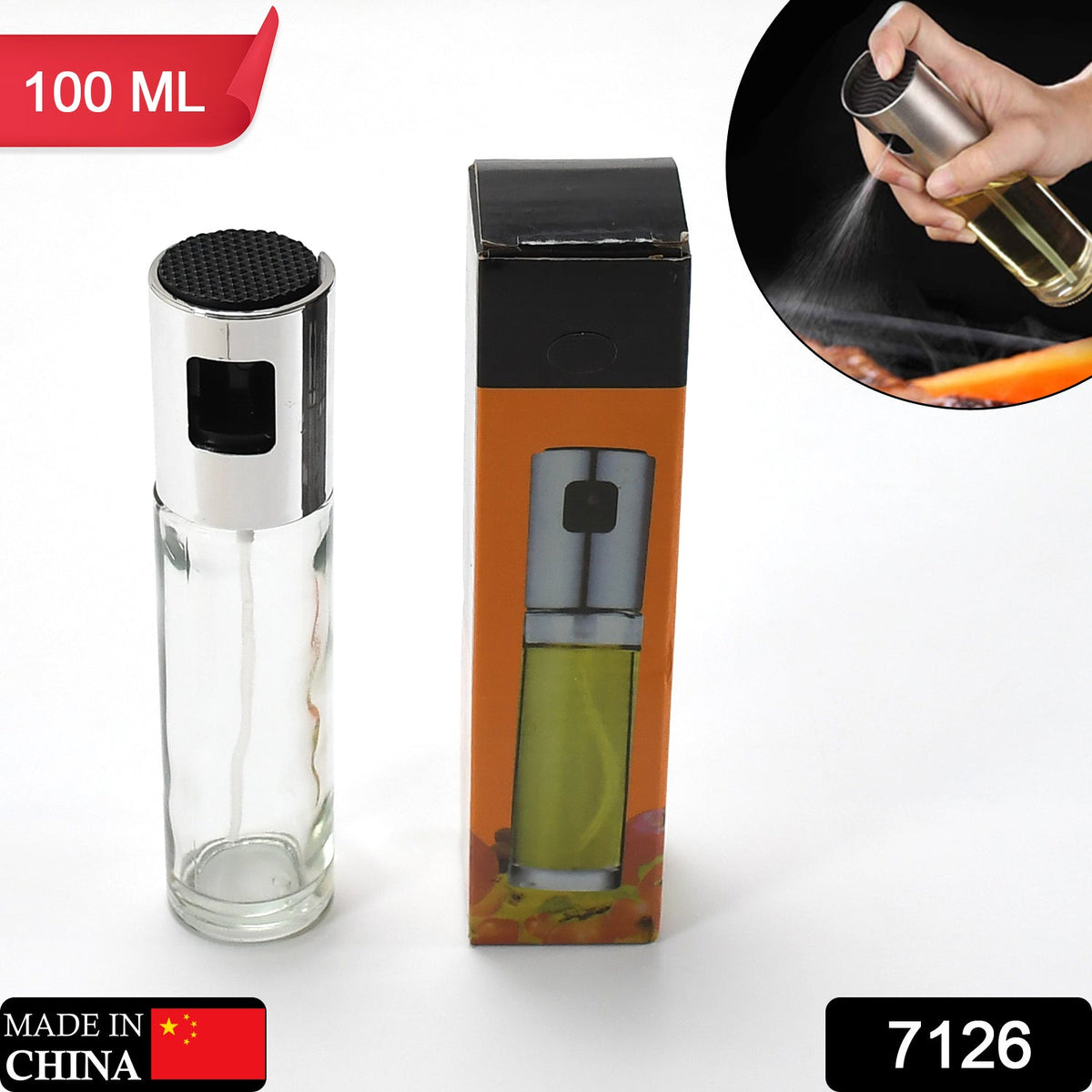 Oil Sprayer Dispenser for even cooking. Main image