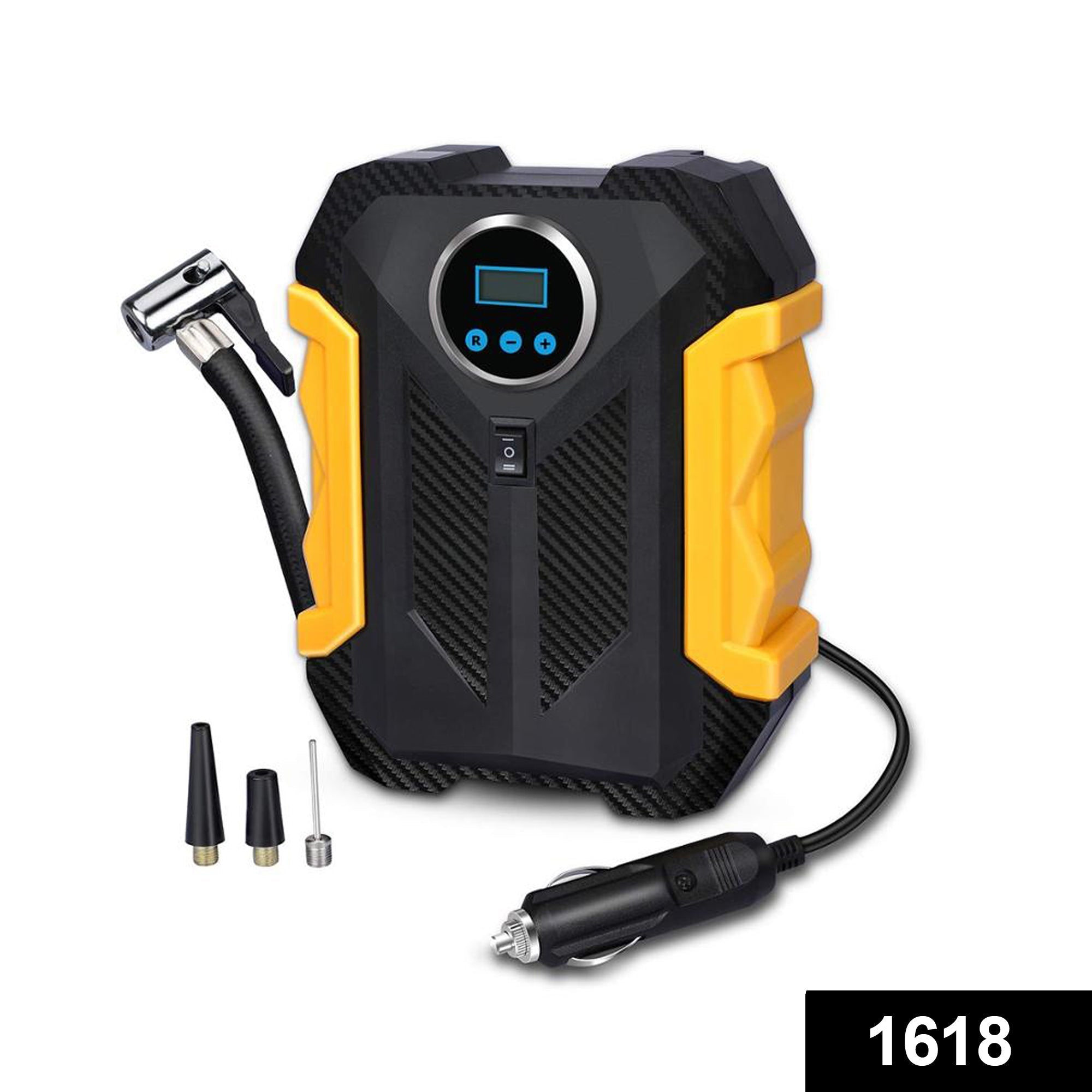 Car Tyre Inflator – Portable Digital Air Pump for Bikes | Velvet Wheels Secondary image