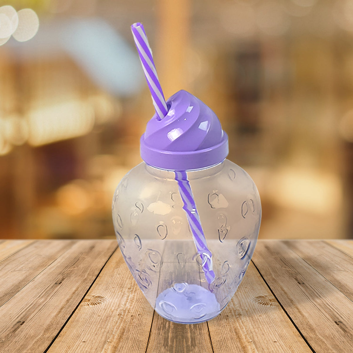 BPA-Free Plastic Drinking Cup from Tidy Table, shown empty and ready for use. Main image