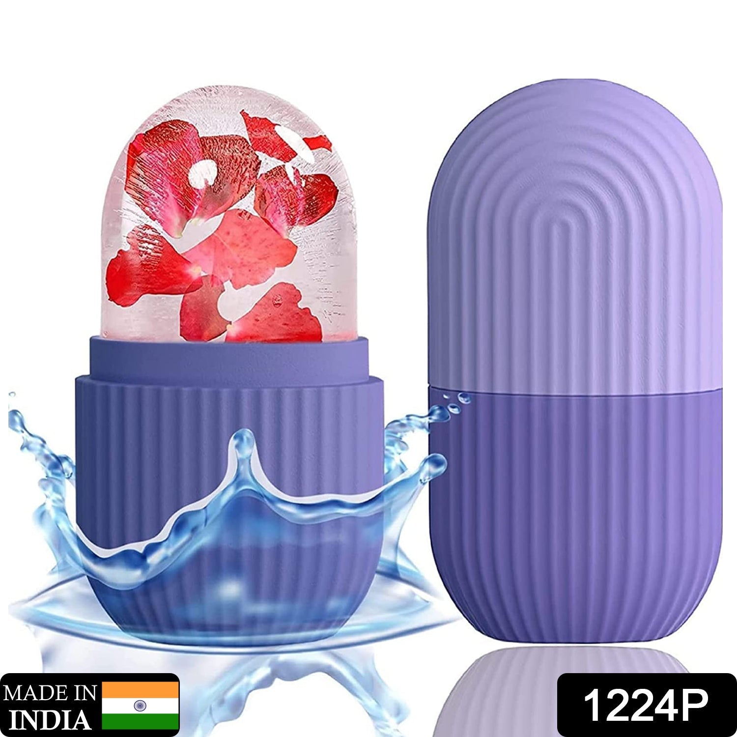 Ice Roller for Face & Eye Massage – Soothing Skincare | GlowForm Secondary image