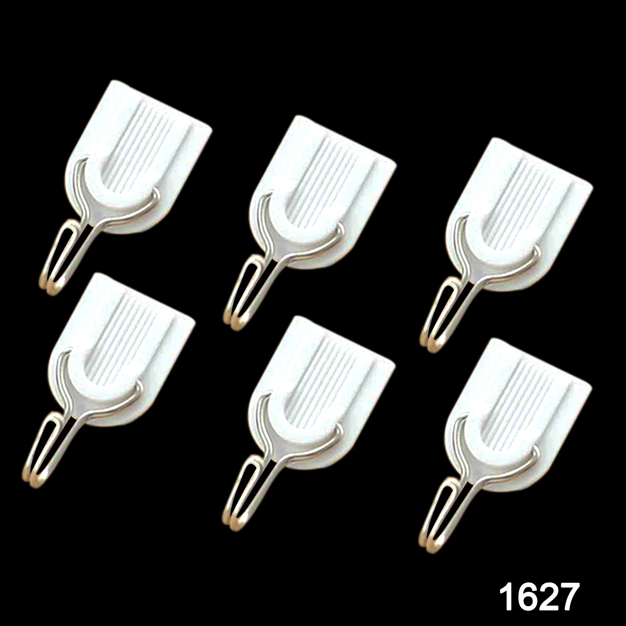 Self-Adhesive Hooks – White 6-Pack for Kitchen & Bath | GlimmerHome Secondary image