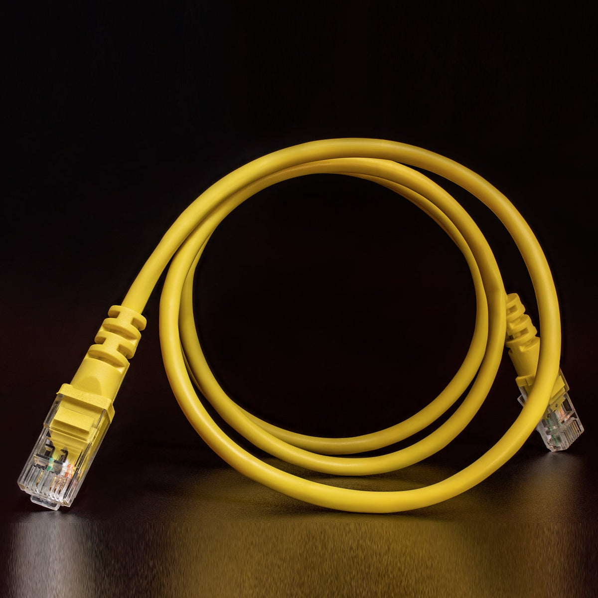 High-speed 78cm Ethernet LAN cable with RJ45 connectors for reliable internet Main image