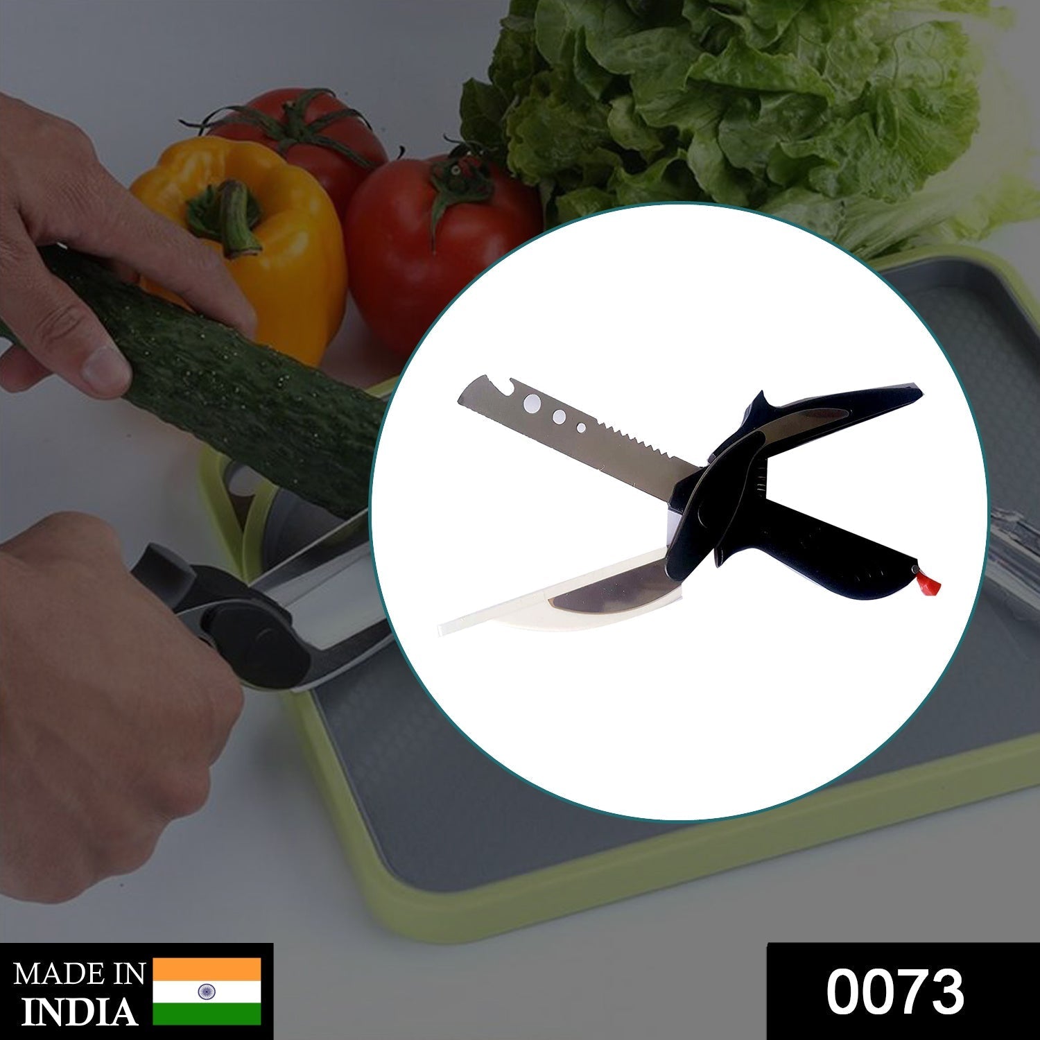 Clever Cutter – 4-in-1 Stainless Steel Vegetable Chopper | Quickslice Secondary image