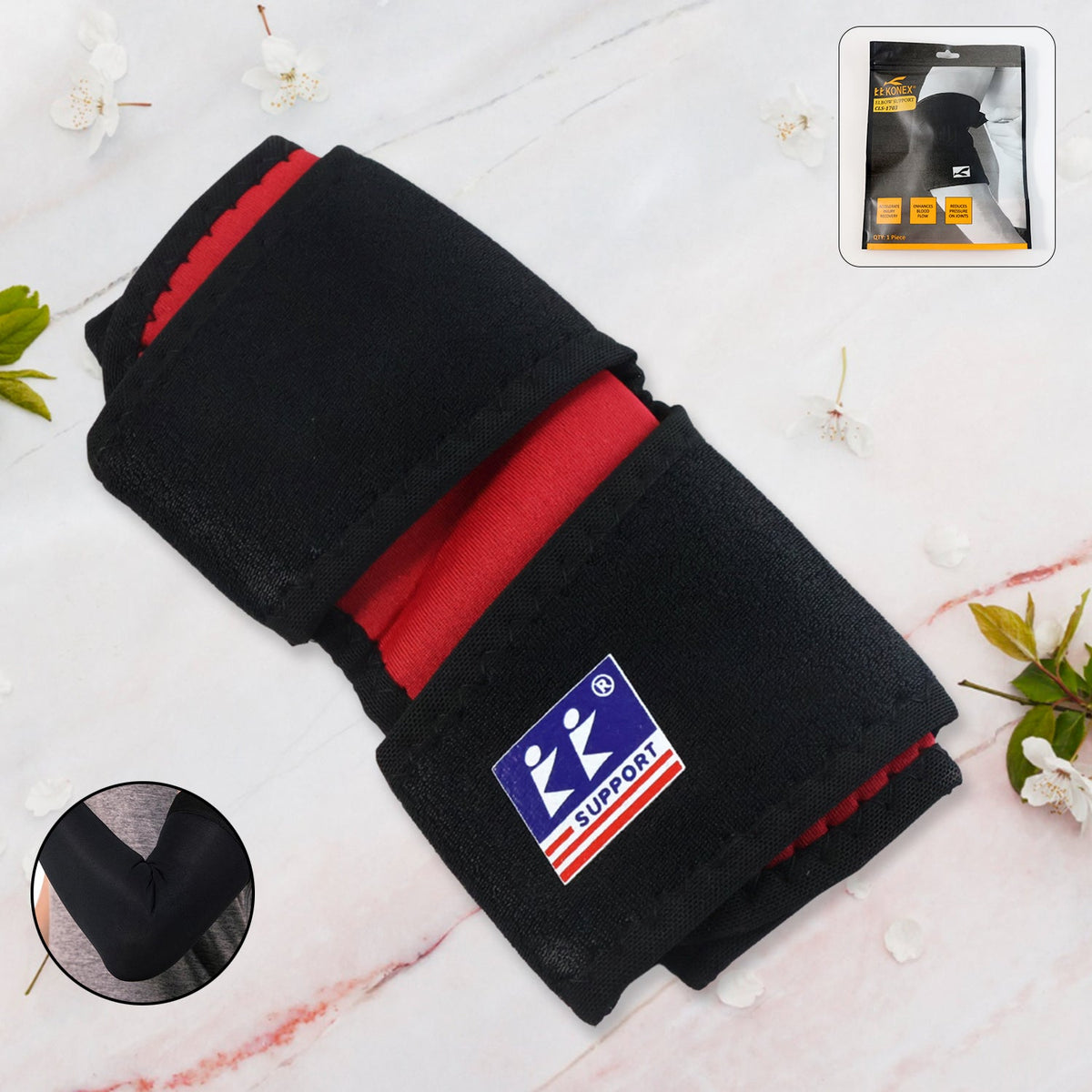 Orthopedic elbow supporter providing pain relief and joint stability Main image