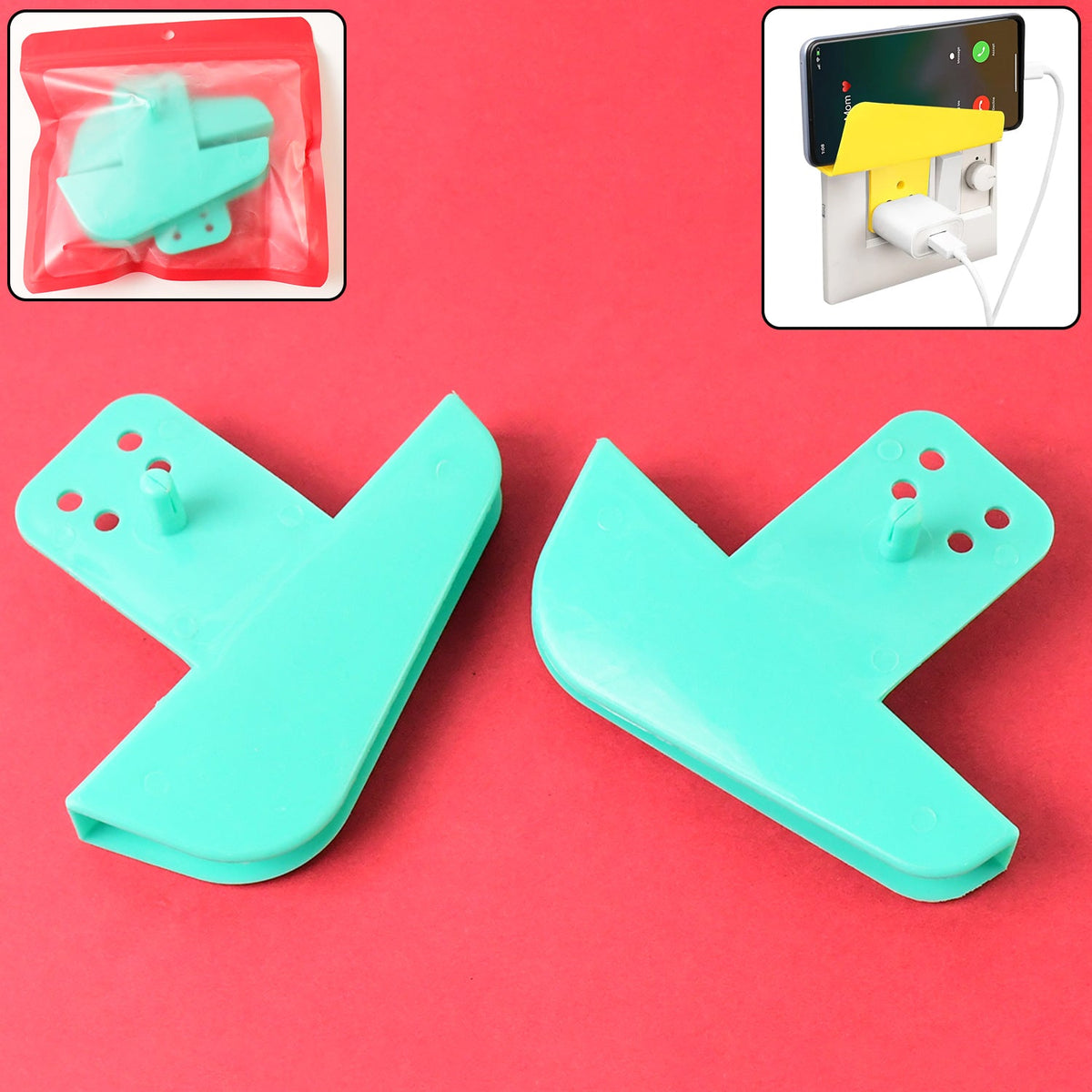 Mobile Phone Charging Stand securely holding smartphone for charging Main image