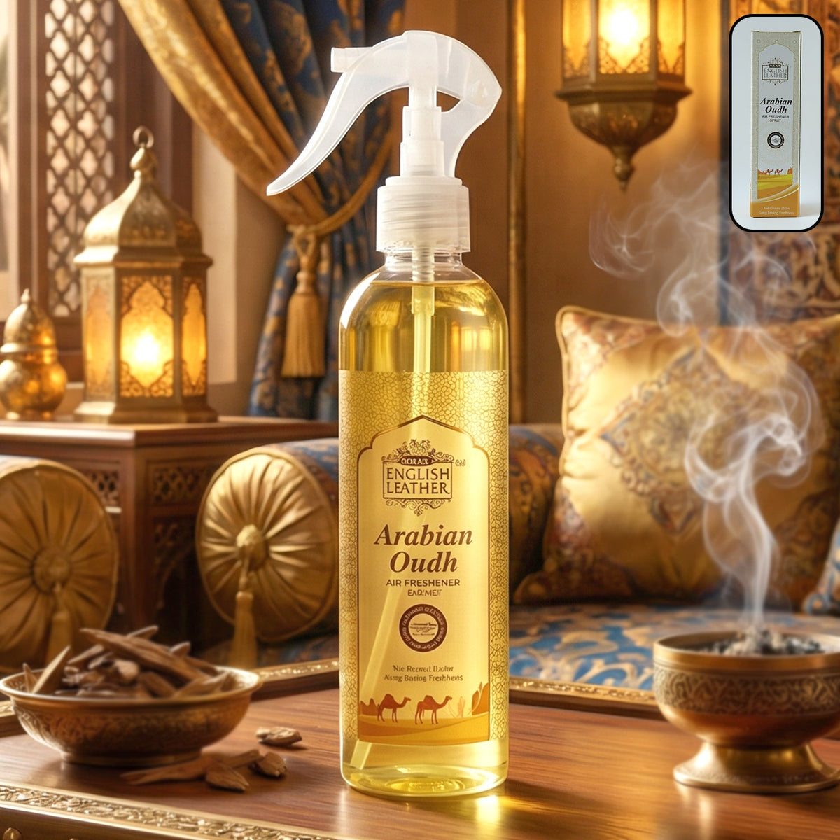 Arabian Oudh air freshener bottle with luxurious fragrance Main image