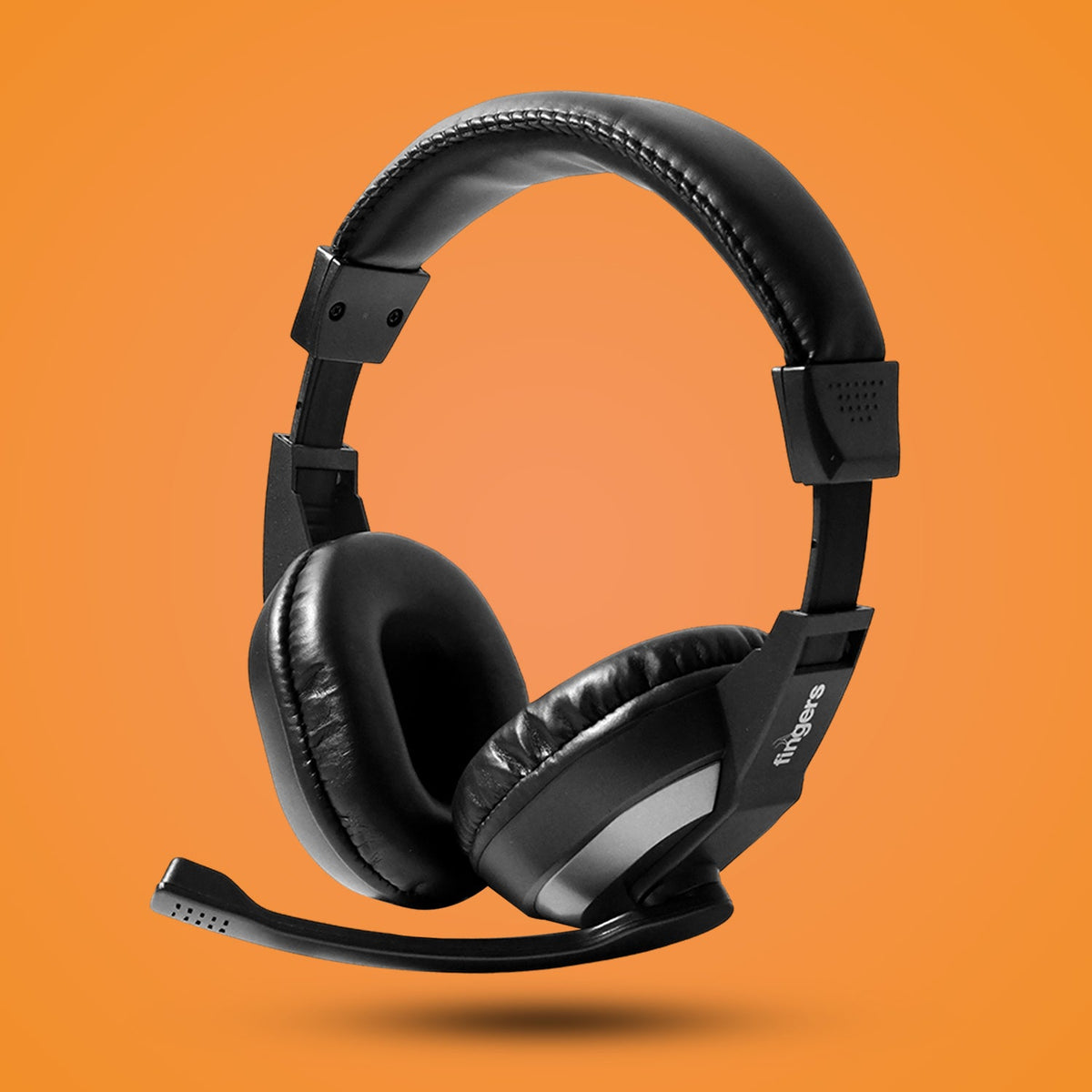 Wired headset with adjustable headband for work from home calls Main image