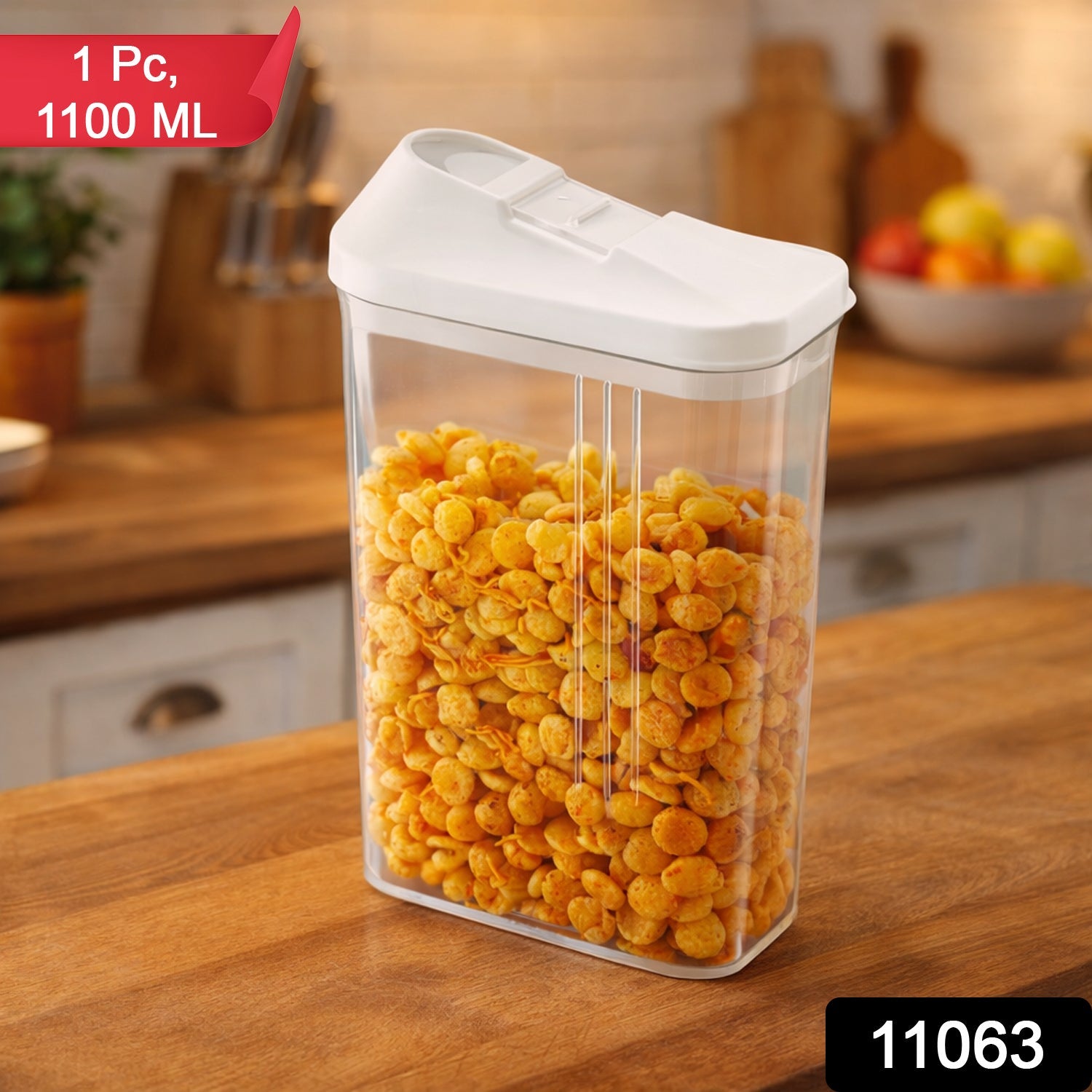Airtight Lock & Pour Kitchen Storage Container – Spill-Free Freshness Secondary image