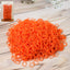 Strong orange elastic rubber bands tightly bundled