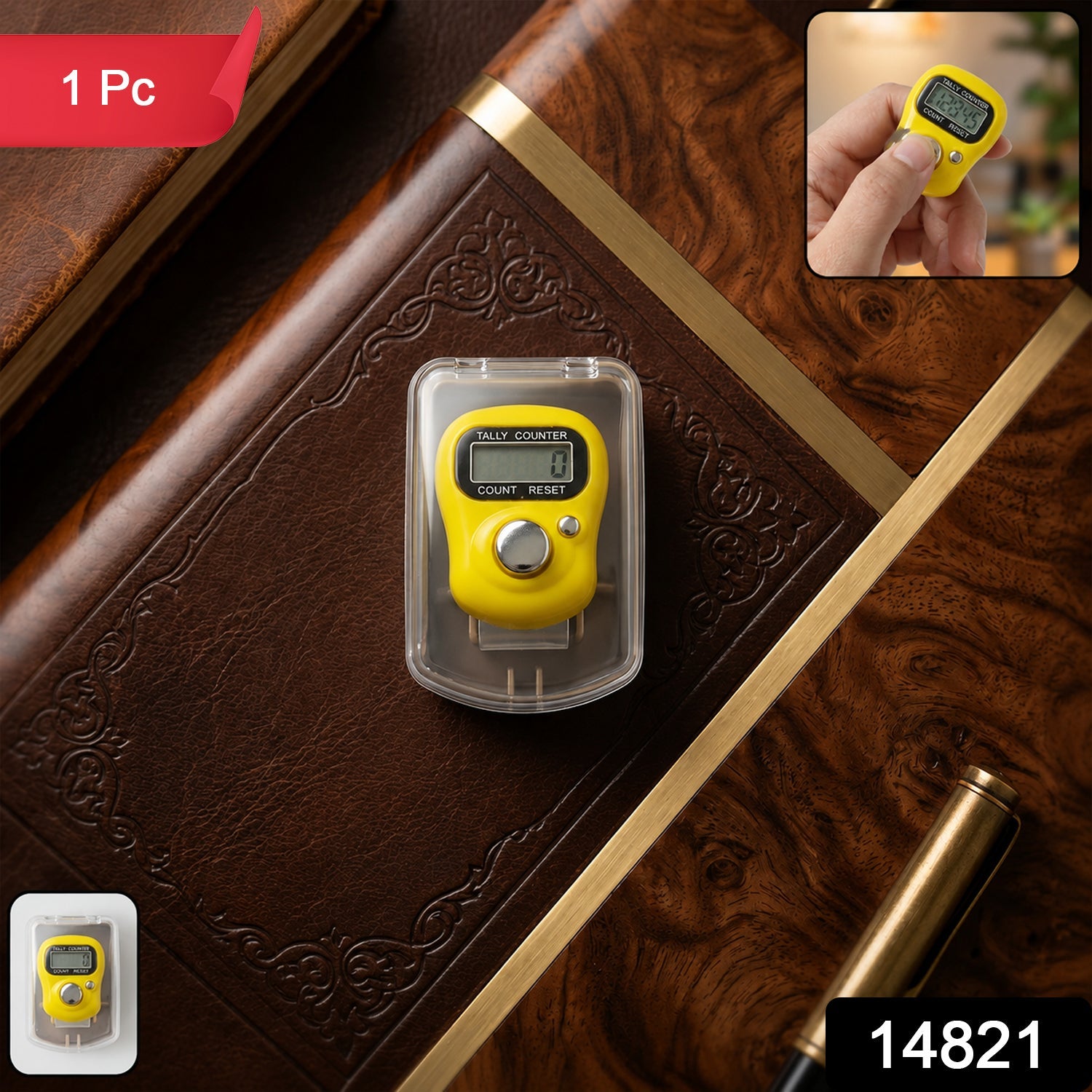 Digital Finger Tally Counter – Portable, Easy-to-Use LCD Display Secondary image