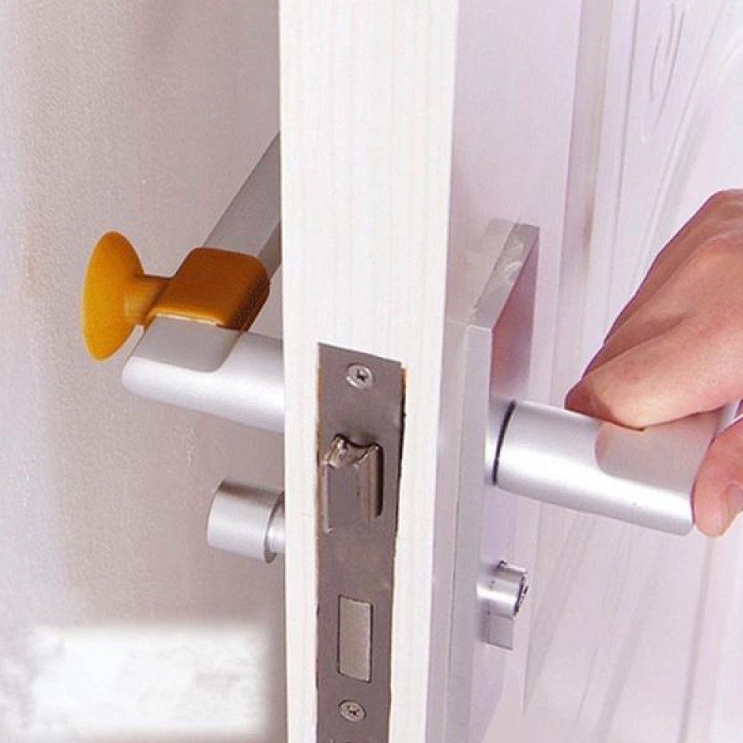 Silicone Door Stopper – Mini Anti-Collision Crash Pad Secondary image