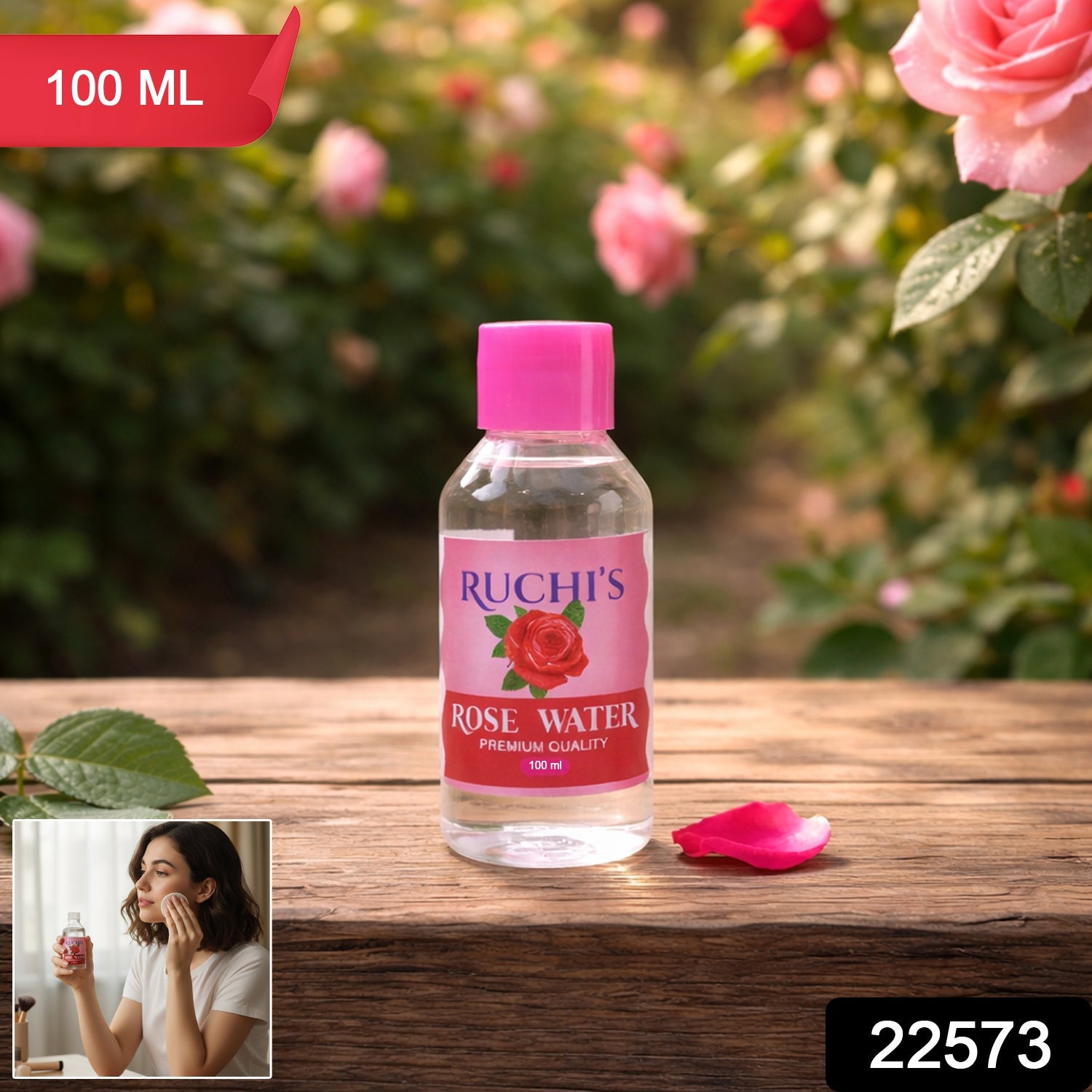 Rose Water Skin Toner & Face Mist – Hydrating & Refreshing Secondary image