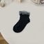 Comfortable women's ankle socks in a neutral shade.
