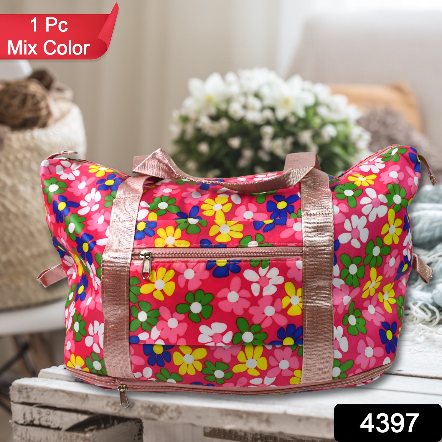 Foldable Travel Bag – Expandable, Waterproof Weekender | FERVENT Secondary image