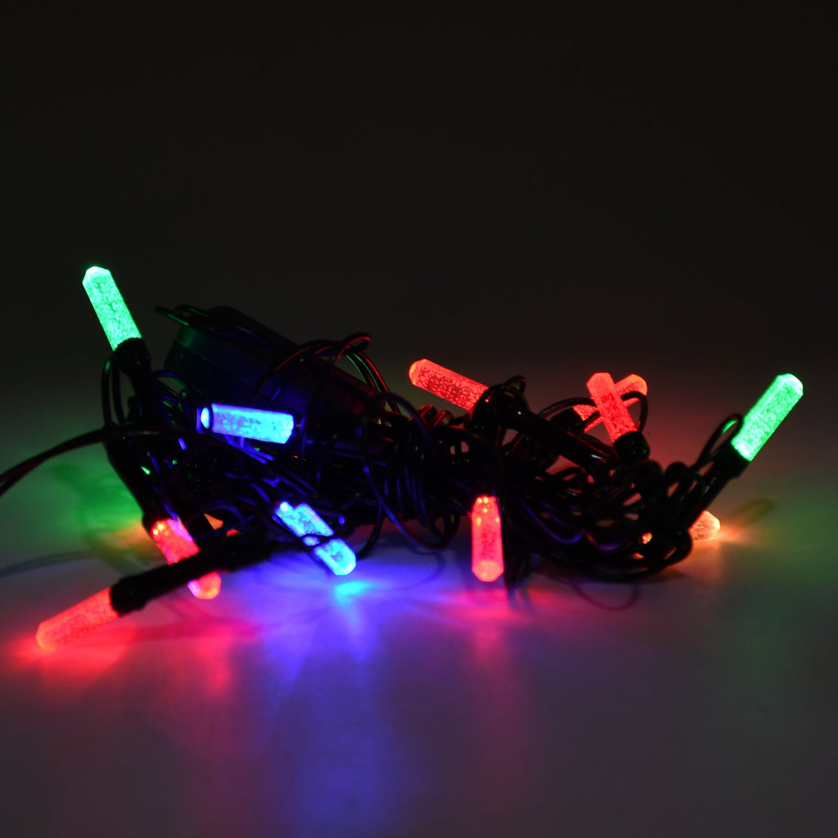 Vibrant 3-meter Decorative LED String Light illuminating a festive setting. Main image