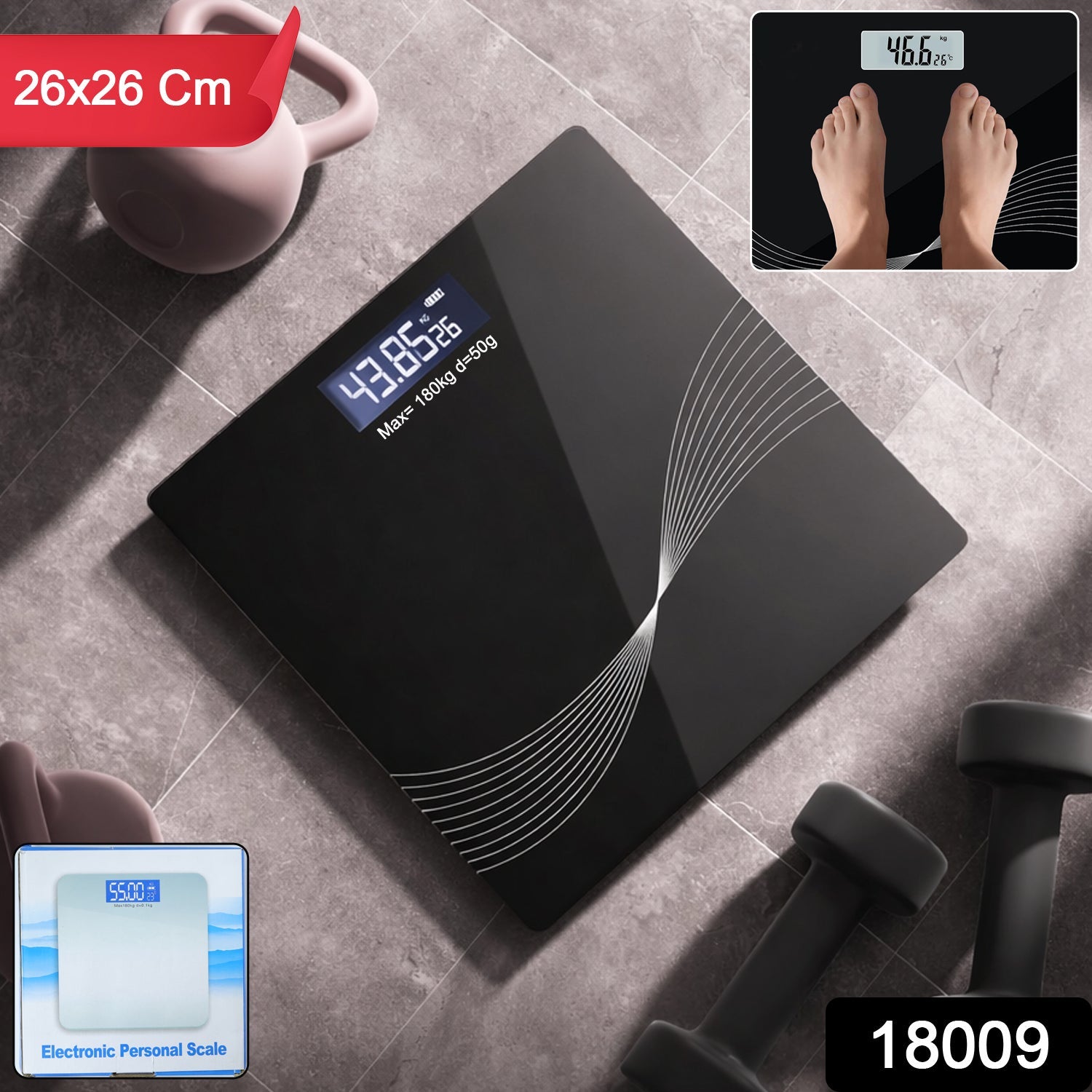 Digital Personal Weight Scale – Slim & High-Precision for Accurate Tracking Secondary image