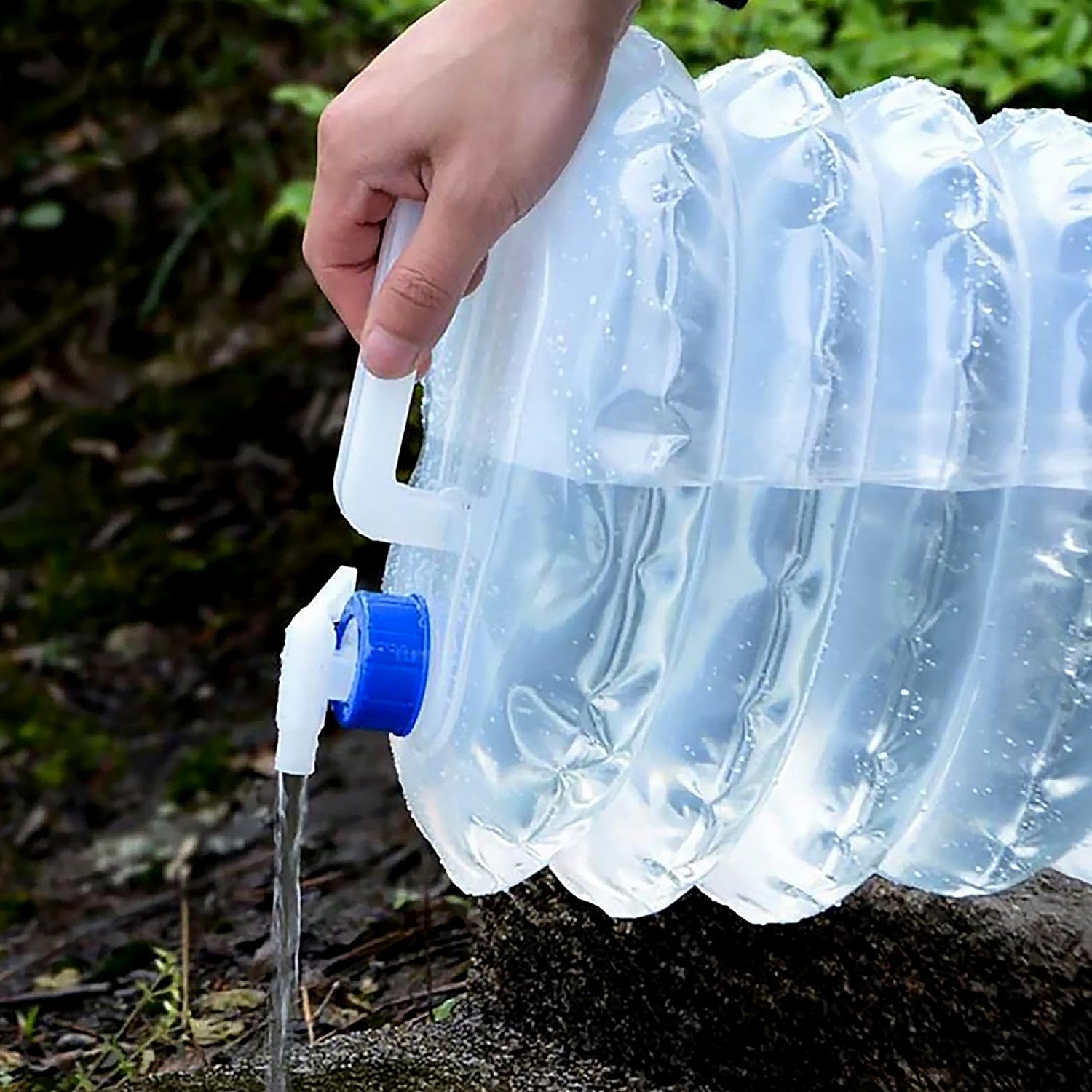 Collapsible Water Container 5L – Portable & BPA-Free | FitFuzion Secondary image
