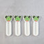 Self stick push pull helper installed on sliding window as easy grip handle