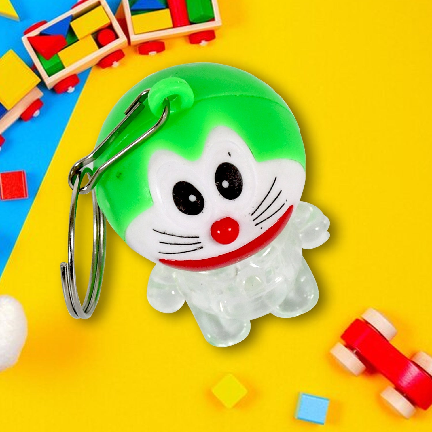 Doremon Keychain – Vibrant Lightning Design, Durable MDF | Styleva Secondary image