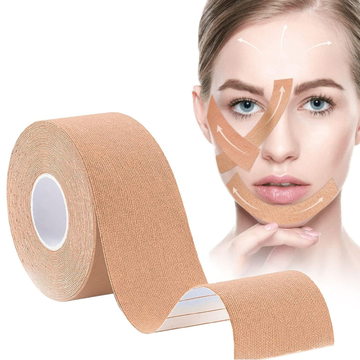 Velvet Wellness Face Lifting Tape roll for skin firming and anti-aging. Main image