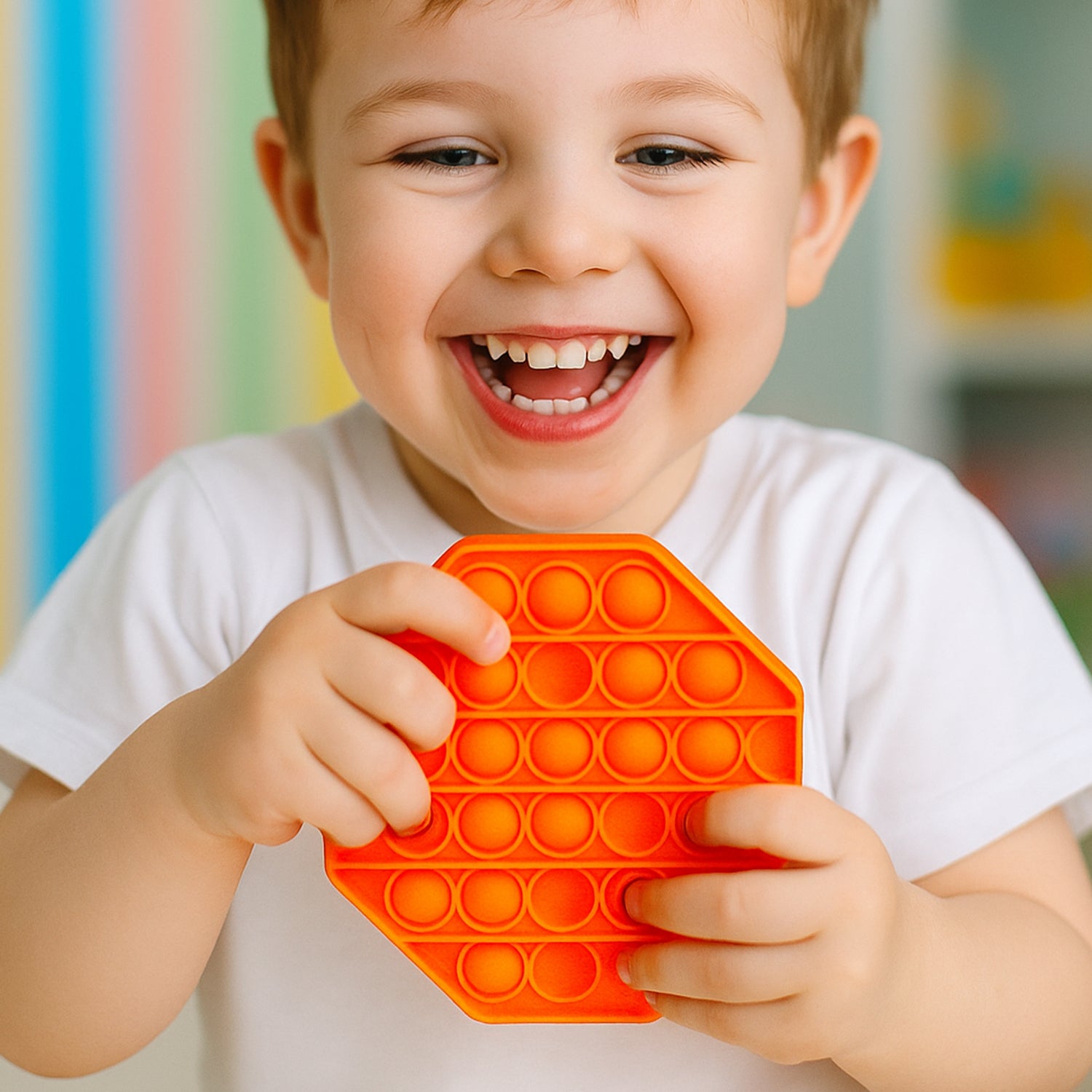 Hexagon Silicone Pop It Fidget Toy – Stress Relief & Focus Secondary image