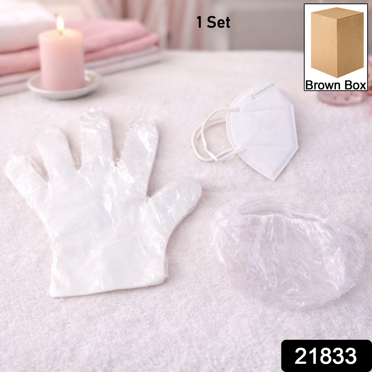 Disposable Hygiene Safety Kit – Travel & Daily Protection Set Secondary image
