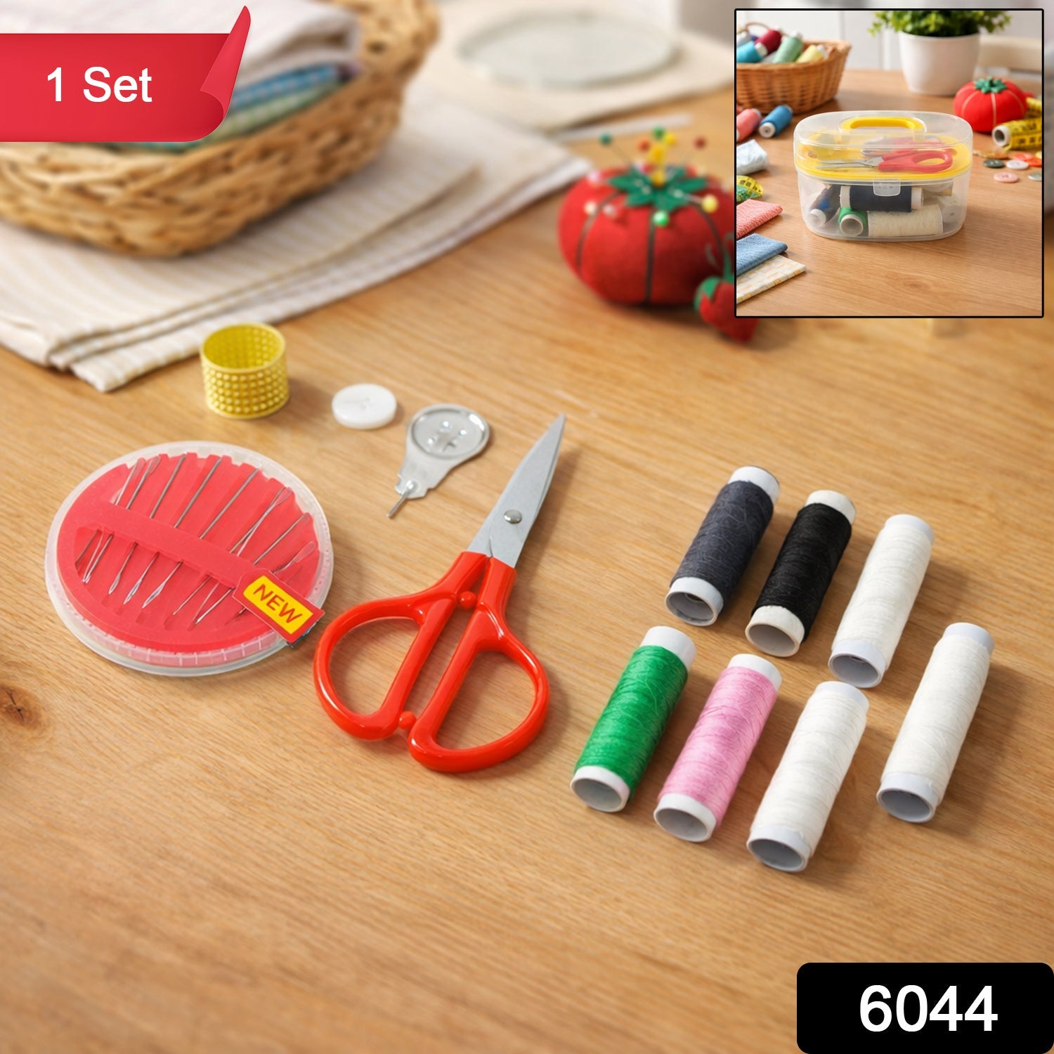 Sewing Kit – Compact Multipurpose Stitching & Repair Set Secondary image