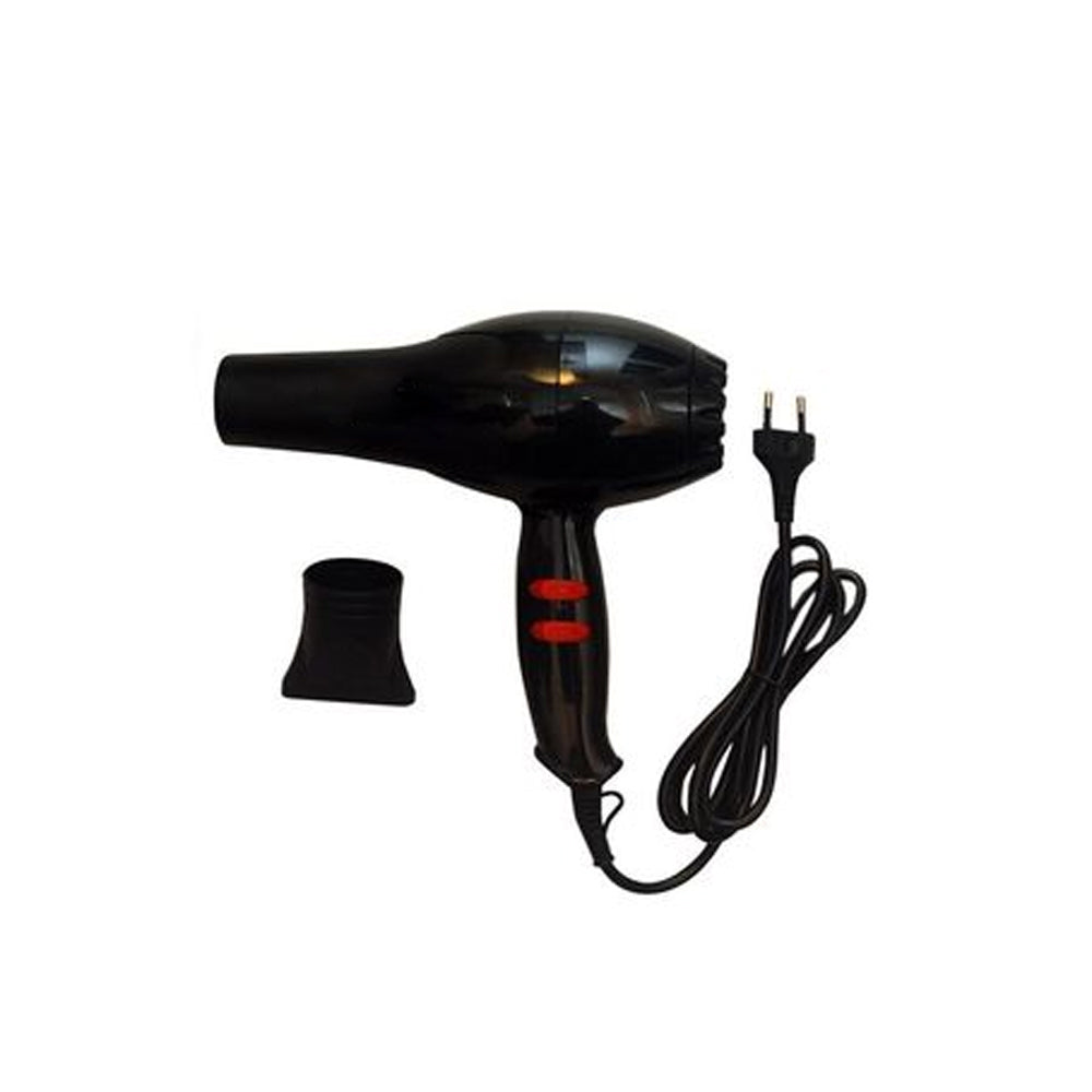 Compact 1500W Professional Hair Dryer in black, ready for use. Main image