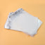 Pack of self-adhesive courier polybags 6.5x8 inch displaying waterproof tamper-proof packaging