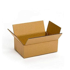 A single sturdy brown corrugated packing box ready for e-commerce shipping. Main image