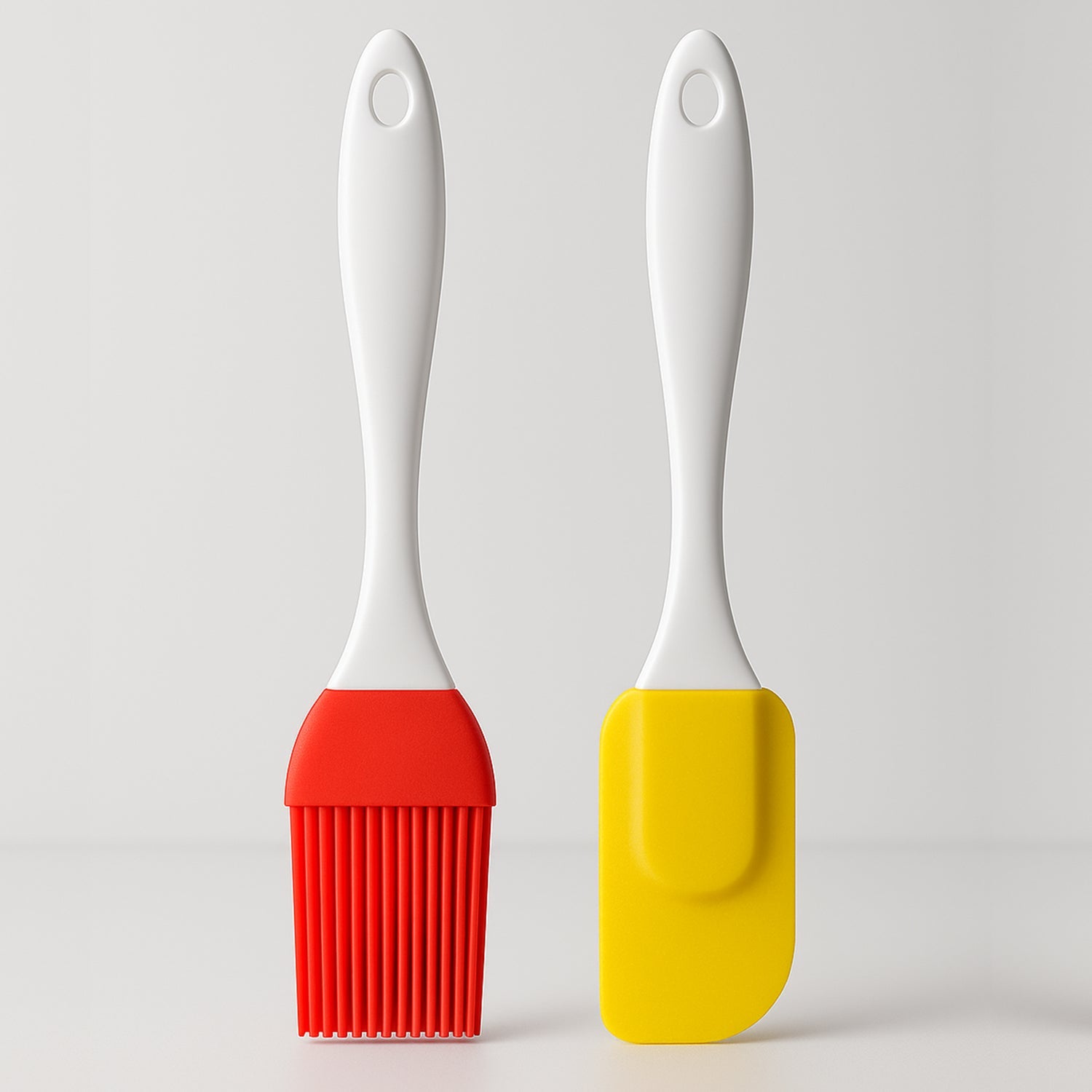 Silicone Baking Tool Set – Multicolor Spatula & Brush | Bake & Dwell Secondary image