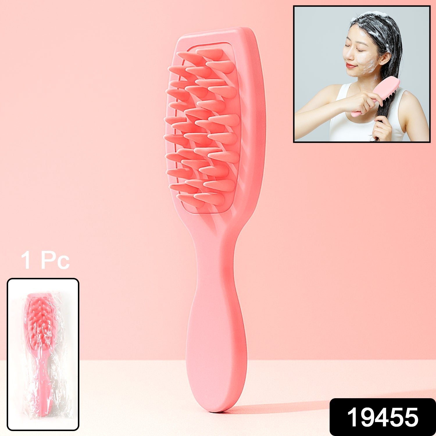 Silicone Scalp Massager – Soft Bristles for Deep Cleansing Secondary image