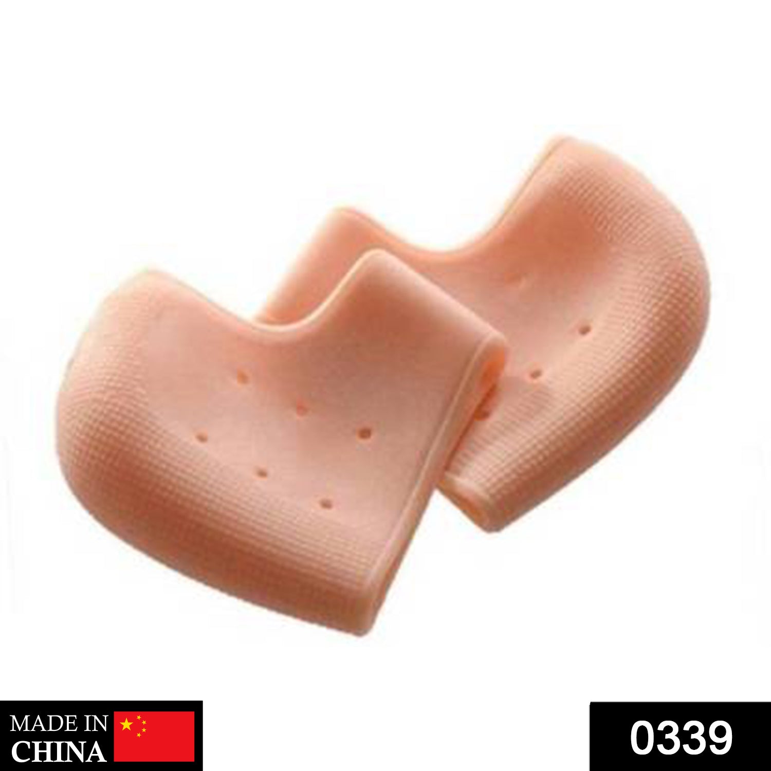 Silicone Gel Heel Socks – Dry Cracked Heel Repair | GlowForm Secondary image