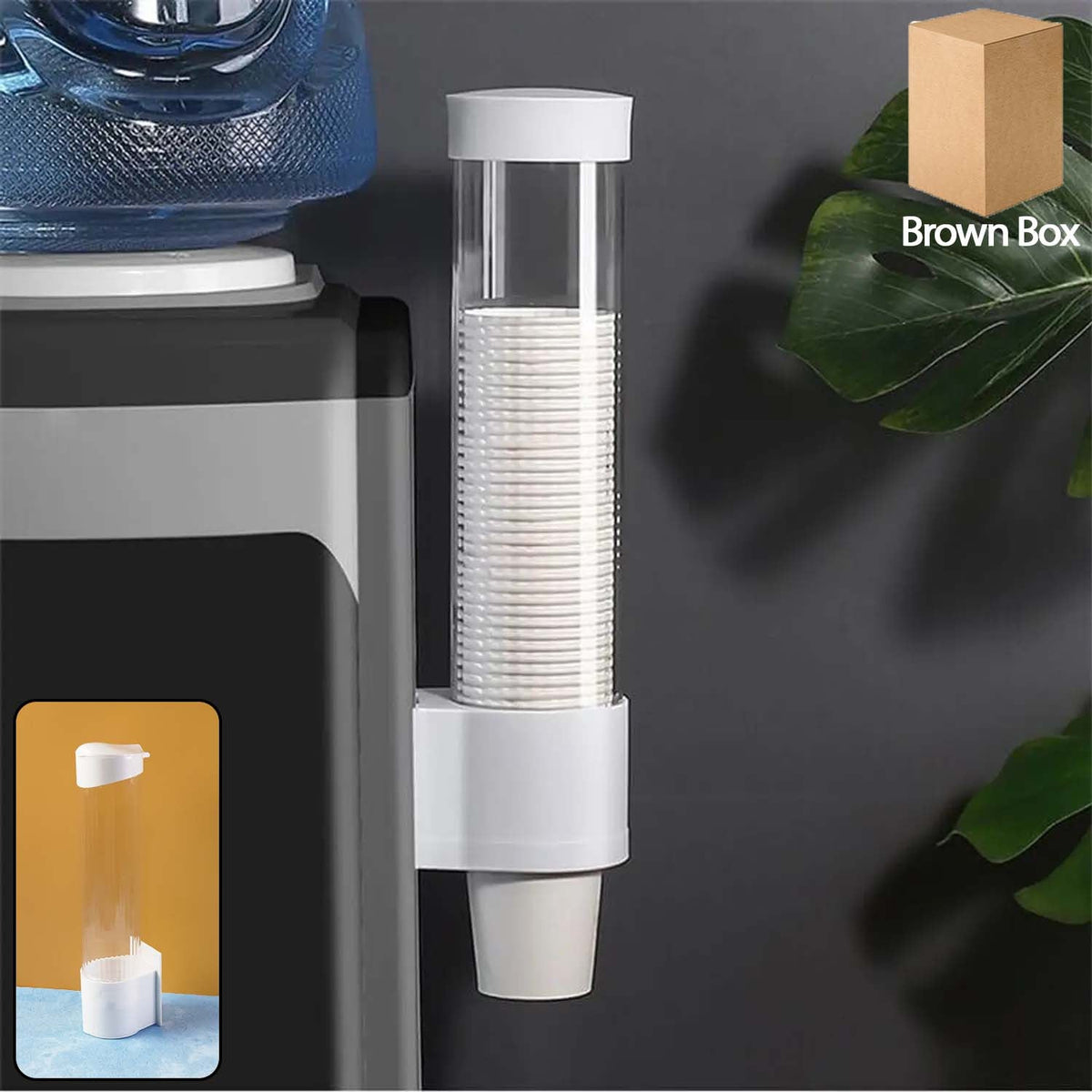 Automatic paper cup dispenser for hygienic office use Main image