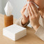 Soft facial tissue paper napkins 50 pcs pack folded neatly