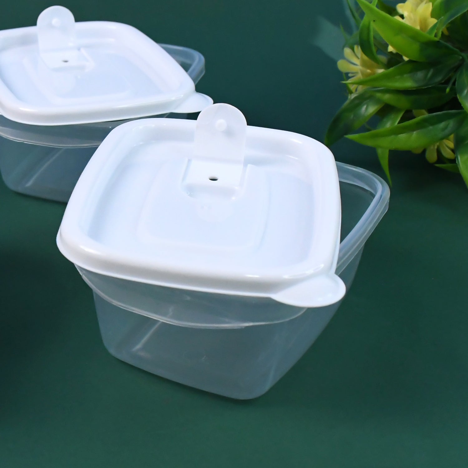 BPA-Free Food Storage Containers – Stackable 400ml Set of 4 Secondary image