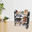 Modern 4-tier shoe rack by Indo Glow, perfect for organizing footwear in Indian homes.