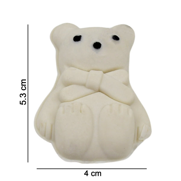Group of colorful cartoon erasers, inspiring creativity in children.