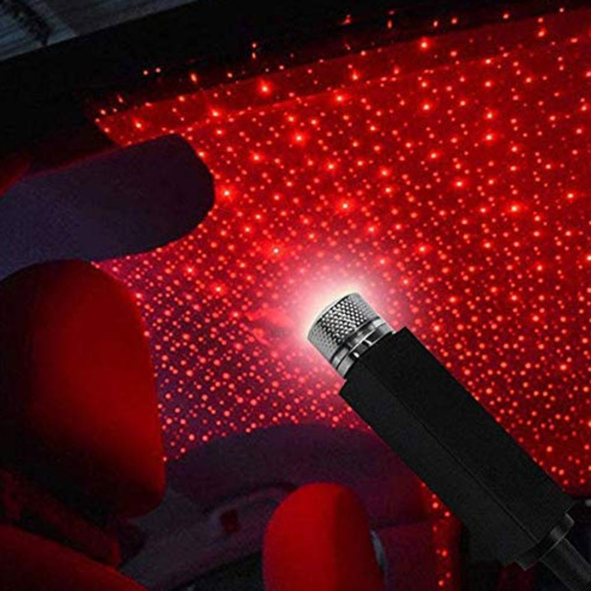 USB galaxy night sky projector creating a starry ambiance. Main image