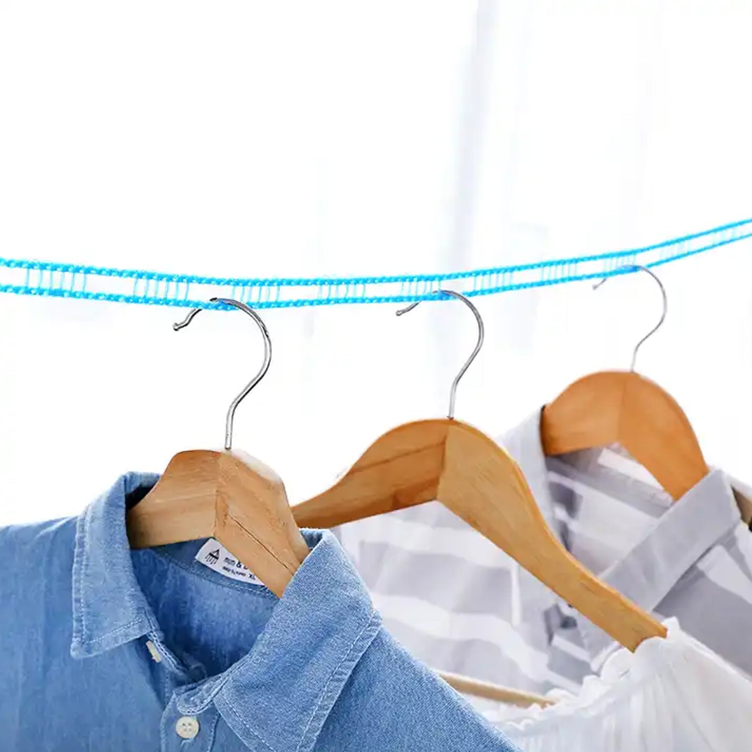Anti-Slip Clothesline Rope – 3m Nylon, Indoor/Outdoor | Organivo Secondary image