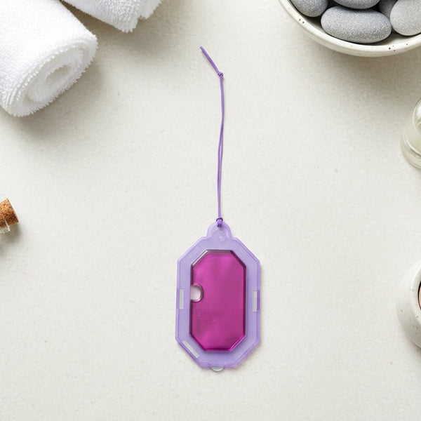 Toilet lavender gel deodorizer hanger