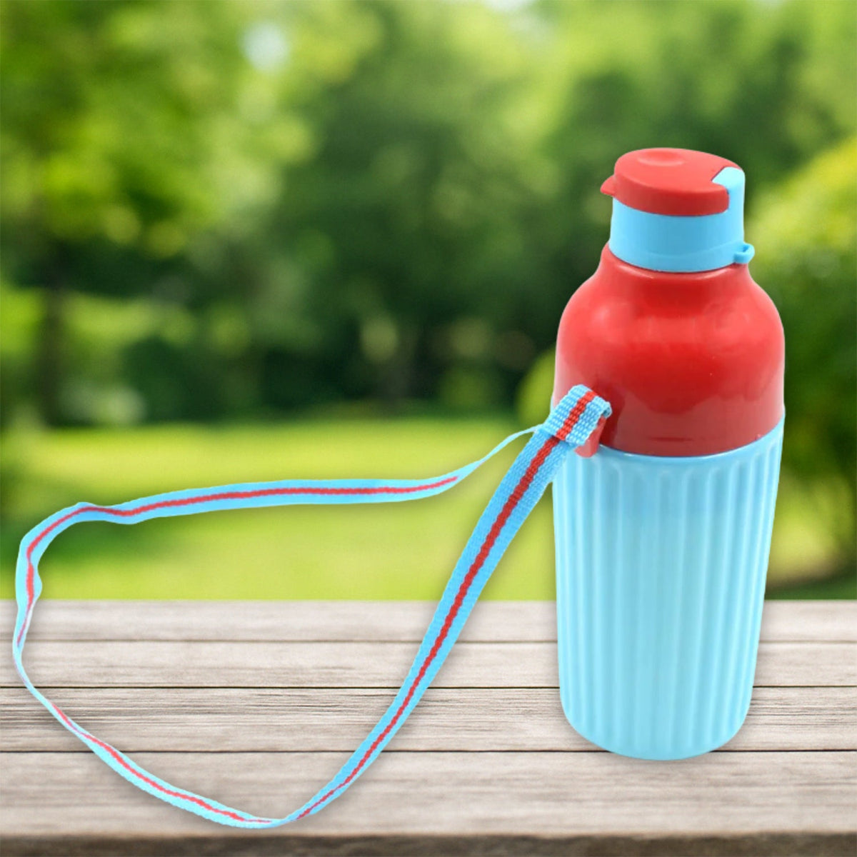 Nekza 500ml insulated water bottle with a dori strap, perfect for daily hydration. Main image