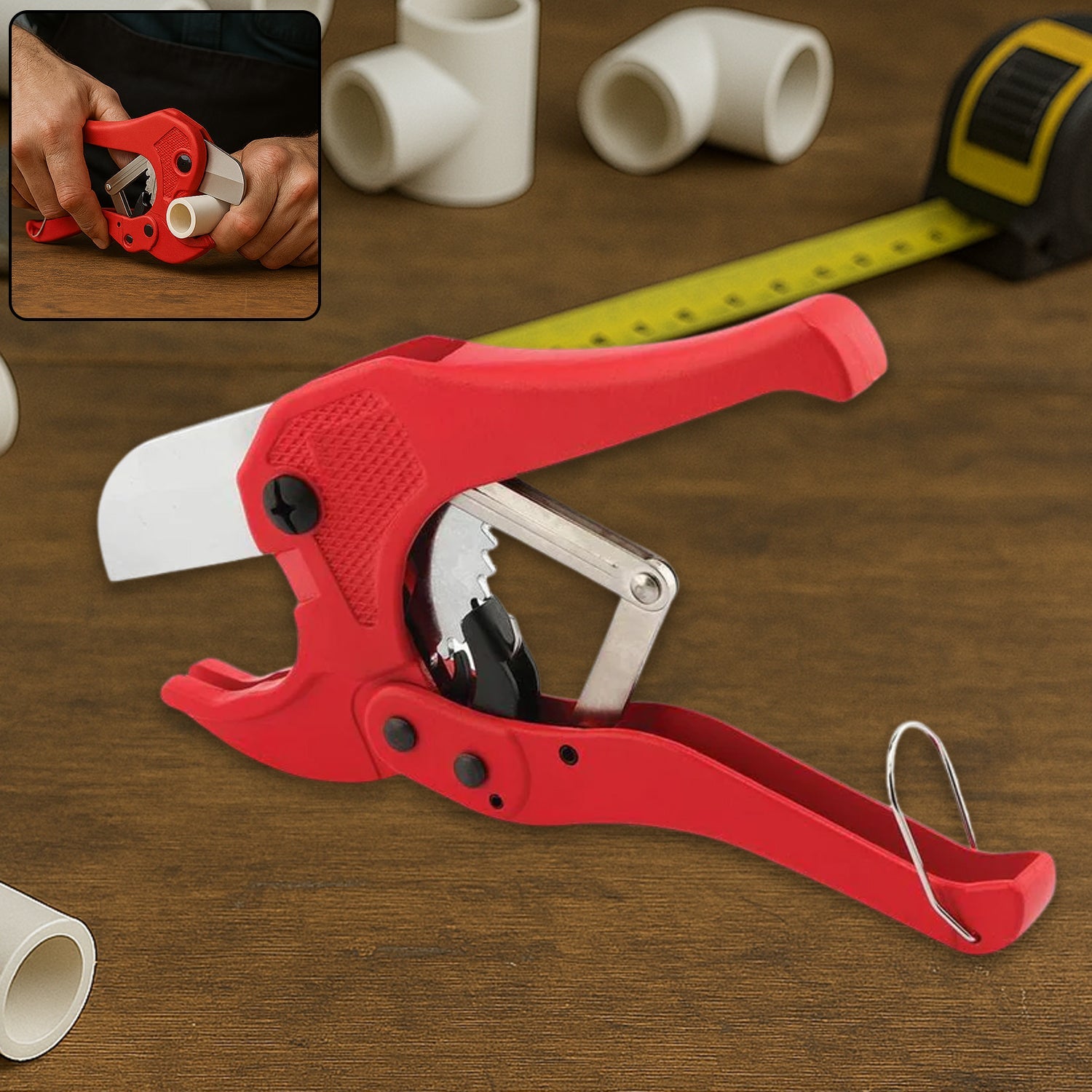PVC Pipe Cutter – Heavy Duty Plastic & Tubing Tool | ToolMate Pro Secondary image
