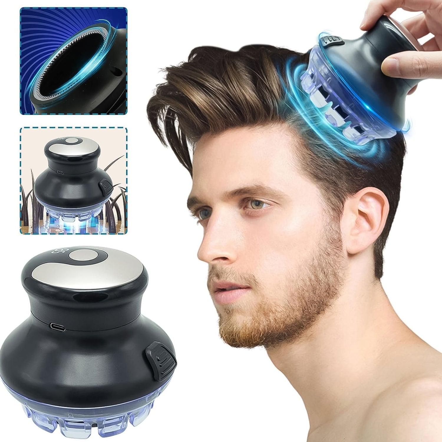 Electric Hair Cutting Machine – USB Rechargeable & Cordless Trimmer Secondary image