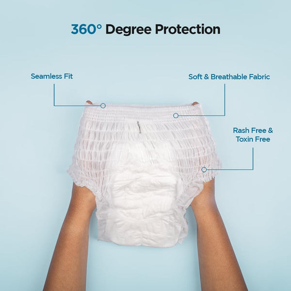 Hand holding the compact Women's Emergency Kit, highlighting its portability.