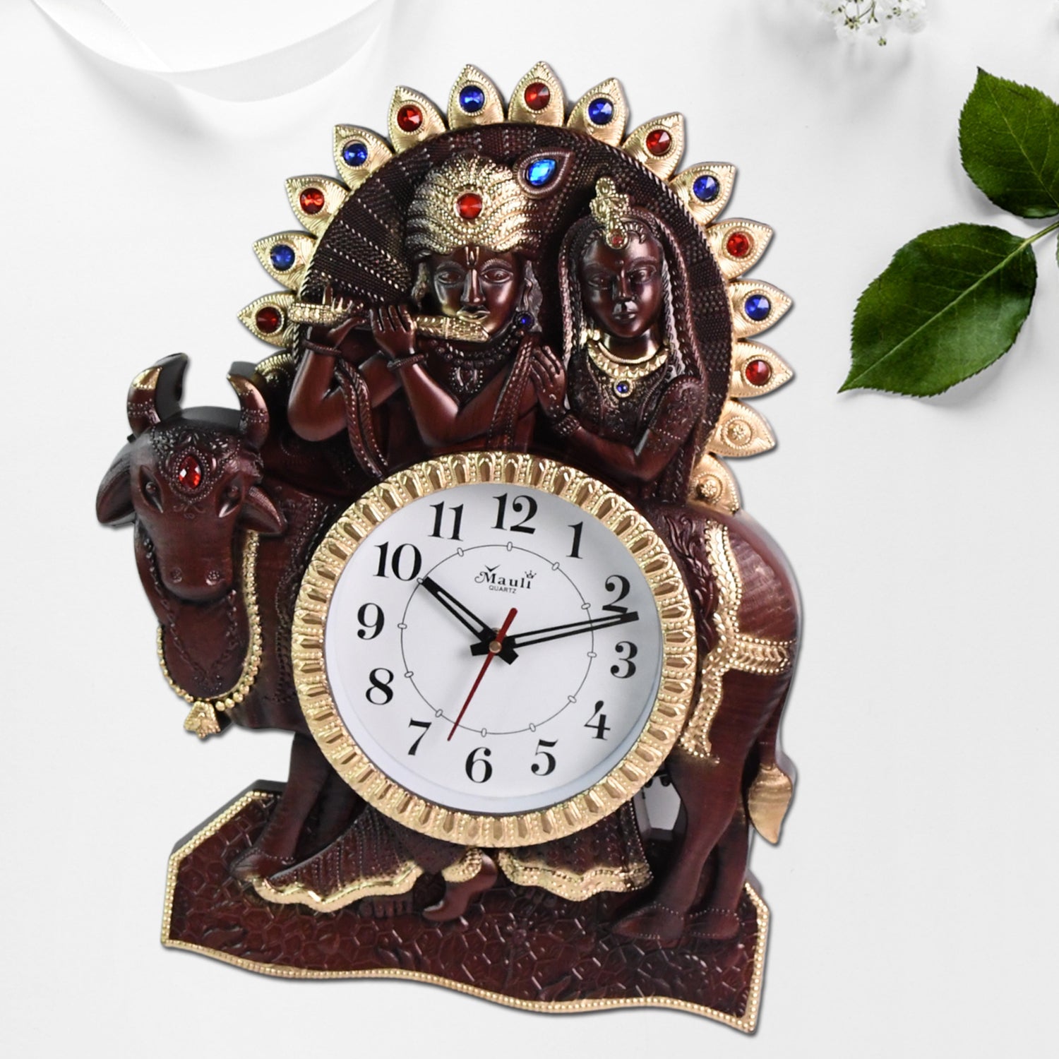 Radha Kishan Analog Wall Clock – Stylish Home Decor Accent Secondary image